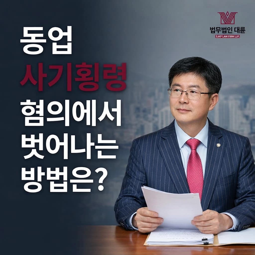 사기횡령 고소 대응 | 동업 사기횡령 혐의에서 벗어나는 방법은?