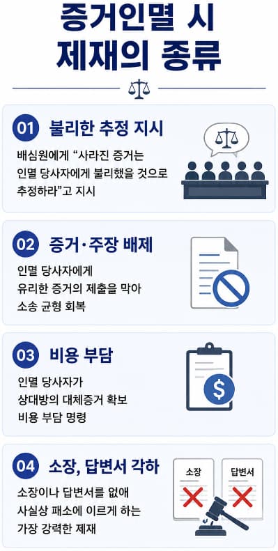 미국 소송 디스커버리 대응 | 증거인멸과 제재, 연방법과 뉴욕주법의 차이