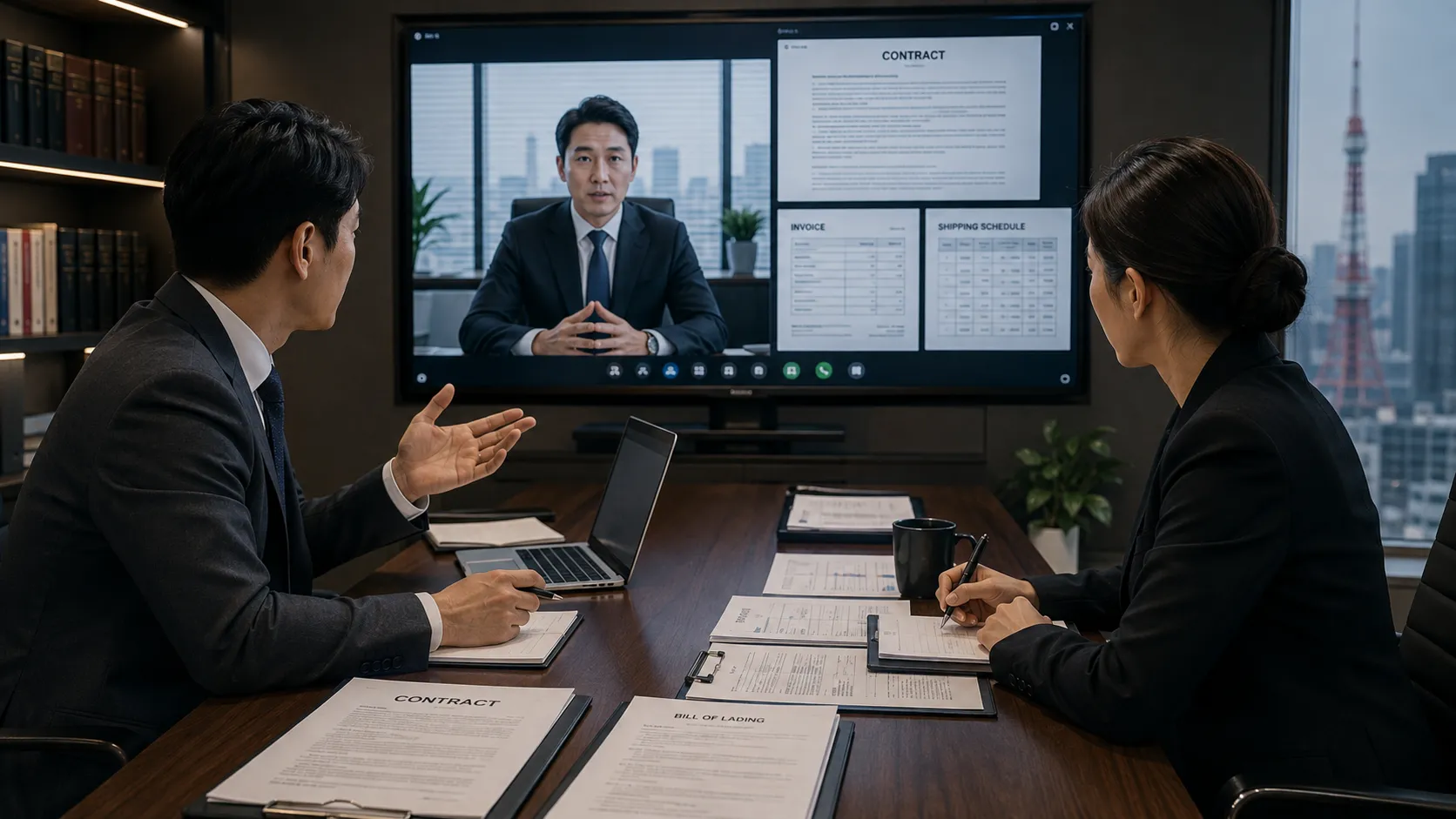 해외 공급업체 대금 미지급 소송 대륜의 조력