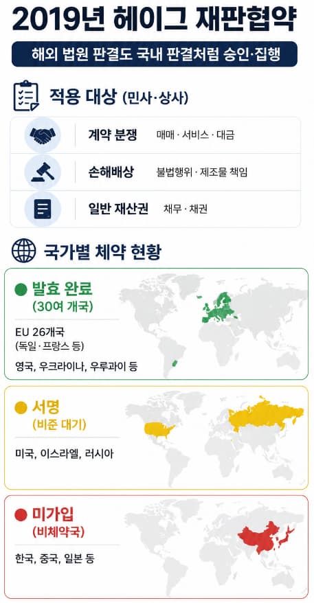 해외소송 대응 로펌 | 한-미 양국 국내법과 국제예양 원칙 기반 집행